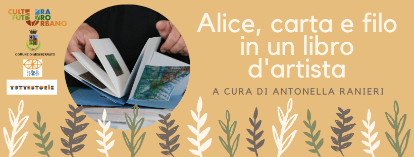 Alice, carta e filo in un libro d’artista