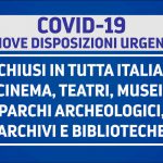 Avviso per gli utenti – Biblioteca chiusa fino al 3 aprile 2020