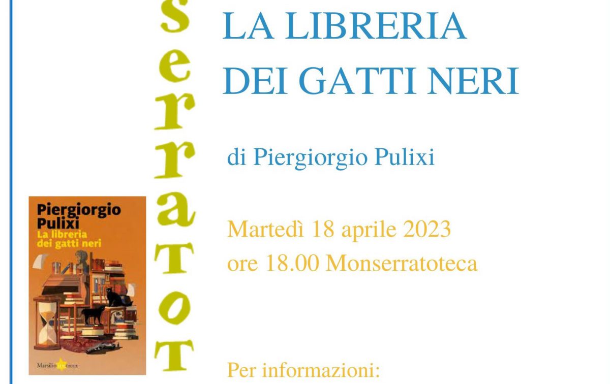 LA LIBRERIA DEI GATTI NERI Incontro con l’autore Piergiorgio Pulixi