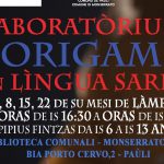 Laboratorio di origami in lingua sarda