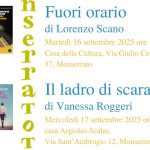 Due serate con gli autori Lorenzo Scano e Vanessa Roggeri