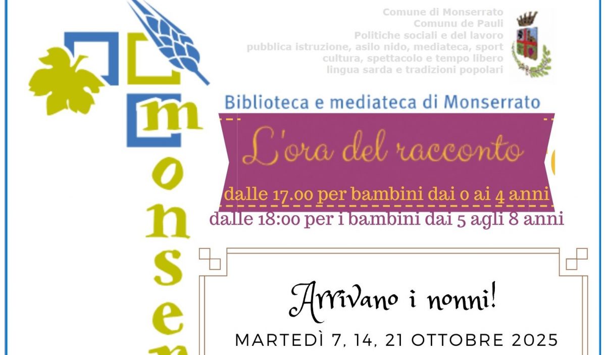 Ora del racconto – Ottobre 2025