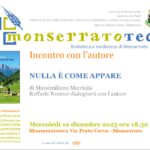Mercoledì dell’Autore – Presentazione del Libro “NULLA È COME APPARE” di Massimiliano Marcialis