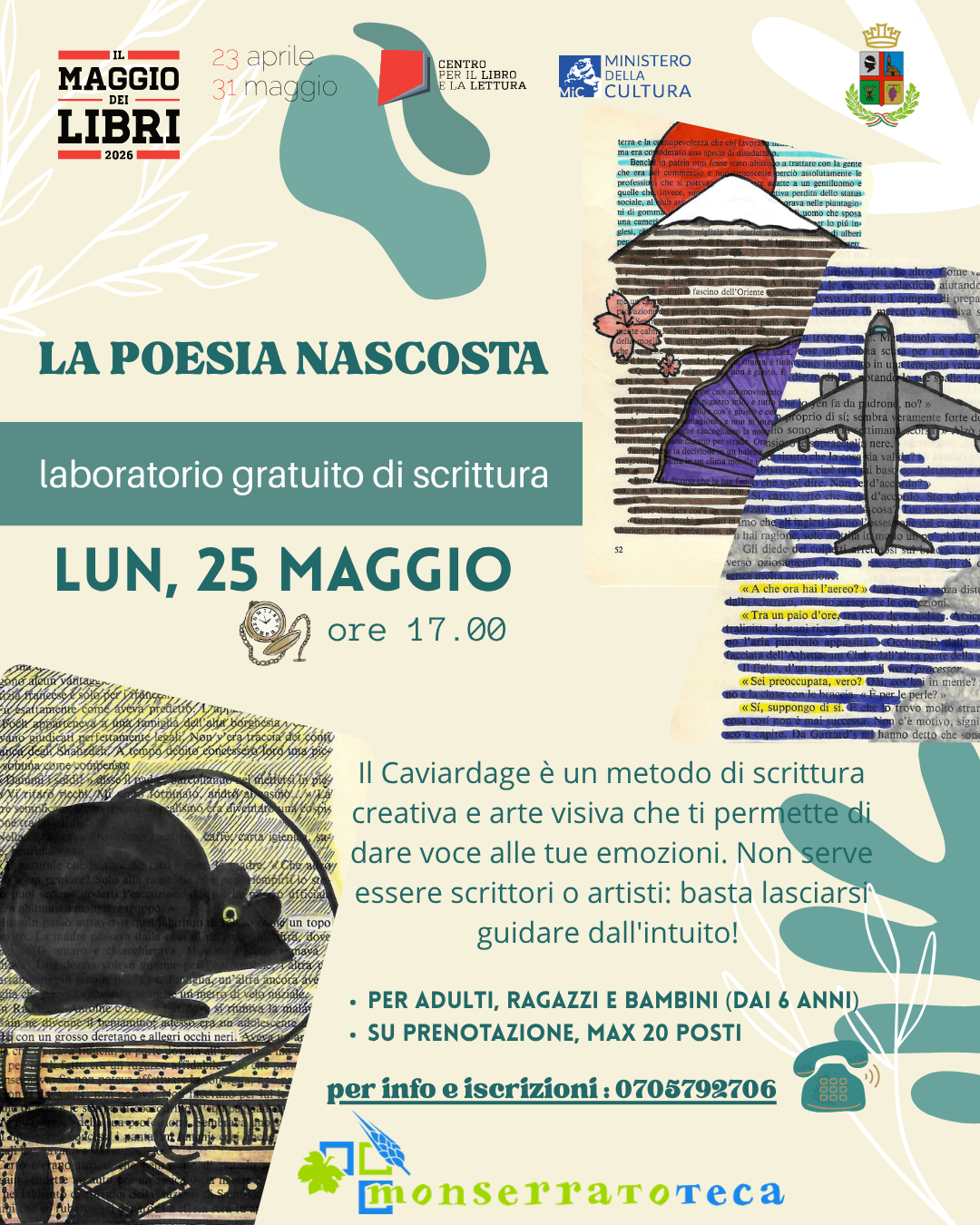  LA POESIA NASCOSTA: Laboratorio di scrittura creativa